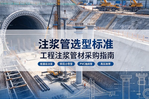个旧注浆管选型标准
