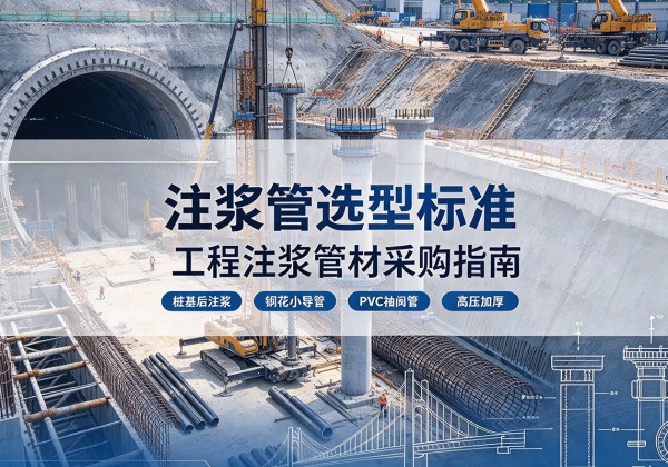 个旧注浆管选型标准